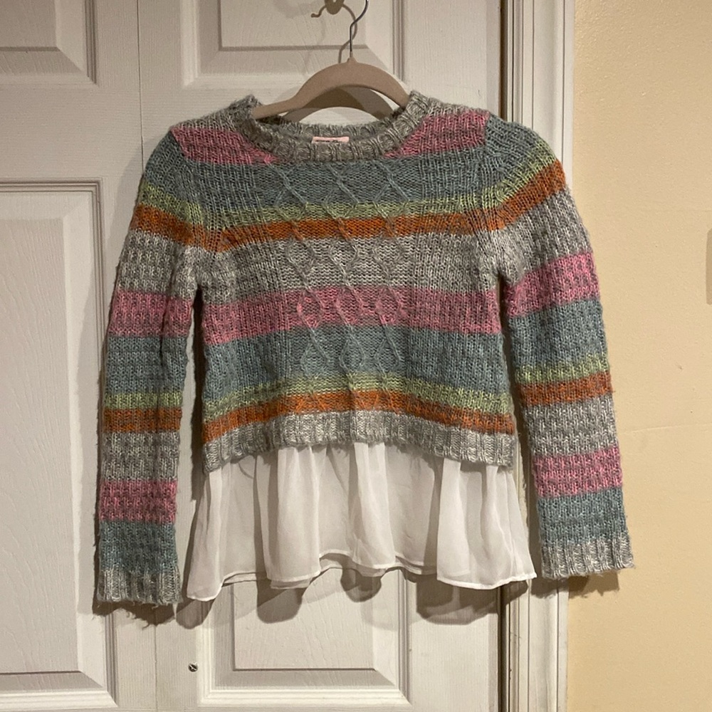 Adorable girls sweater size 7/8